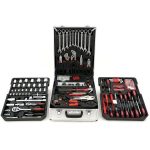 Įrankių rinkinys aliuminiame lagamine, terkšliniai raktai 188vnt. SK58288