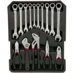 Įrankių rinkinys aliuminiame lagamine, terkšliniai raktai 188vnt. SK58288 - Image 5