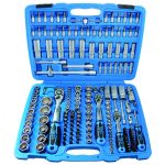 Galvučių ir raktų komplektas 1/4"+3/8"+1/2", 12-kampės galvutės, 171 vnt. 2286 - Image 2