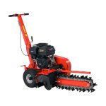 Benzininis grandininis ekskavatorius, Tranšėjų kasimo mašina | Gylis 60cm tūris 420cm3 YATO YT-86140
