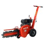 Benzininis grandininis ekskavatorius, Tranšėjų kasimo mašina | Gylis 60cm tūris 420cm3 YATO YT-86140 - Image 2