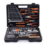 Galvučių, raktų ir įrankių rinkinys 122d. Kraf&dele KD309