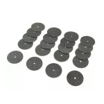 Korundo pjovimo diskas metalui Dedra 08T603, 20 vnt.