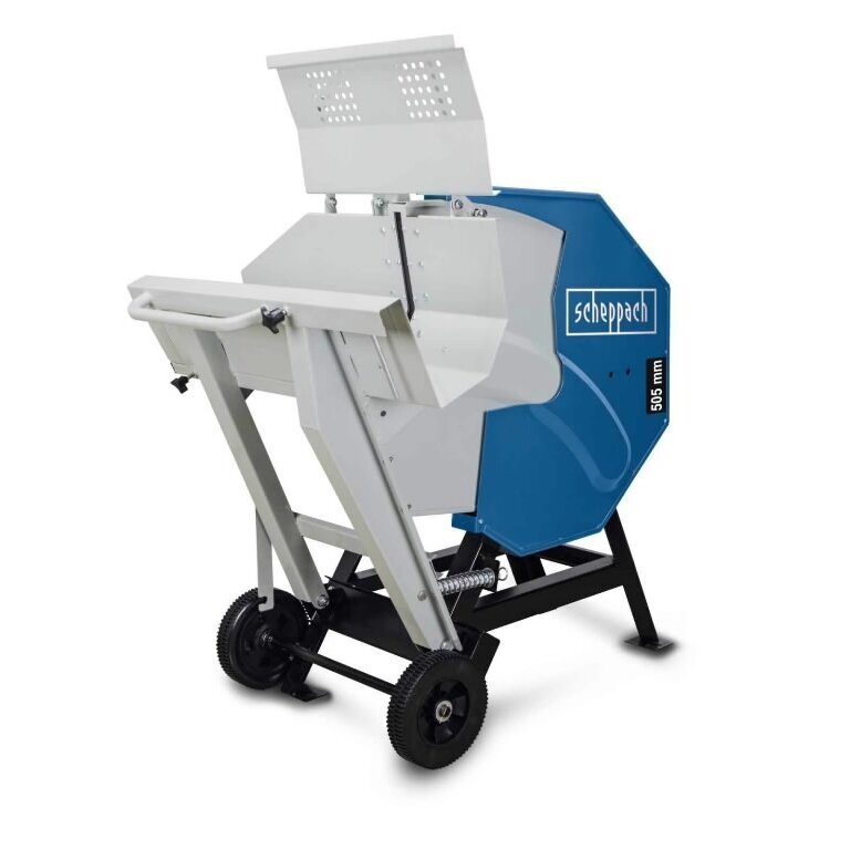 93 Diskinės malkų ir rąstų pjovimo staklės 2,6kW 505mm, Scheppach HS510 - Image 1