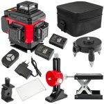 Lazerinis nivelyras 4D 360 GREEN RED TECHNIC RTPLK0036 - Image 2