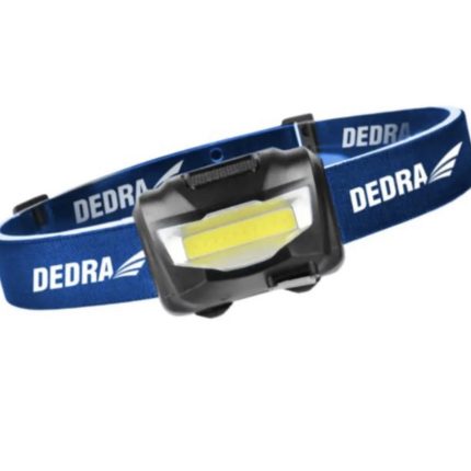 Žibintuvėlis ant galvos Dedra L1013, 150lm, 1200mAh