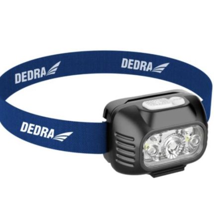 Žibintuvėlis ant galvos Dedra L1014, 650lm, 1800mAh