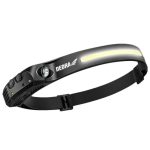 Žibintuvėlis ant galvos Dedra L1012, 300/105lm, 800mAh