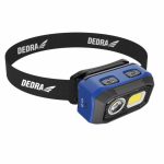 Žibintuvėlis ant galvos Dedra L1015, 500lm, 1000mAh/ 3xAAA baterija