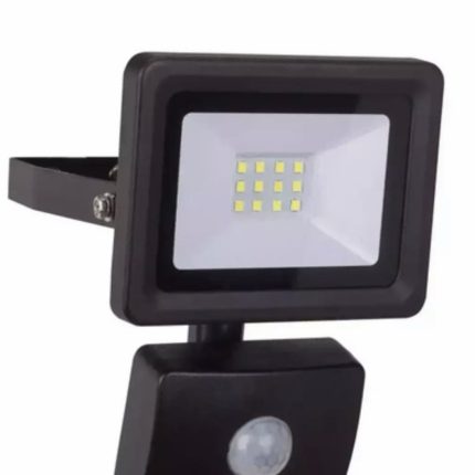 Sieninis šviestuvas su judesio davikliu SLIM Dedra L1091-1, 10W SMD LED, IP44