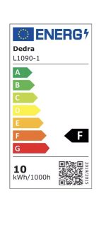 SLIM sieninis šviestuvas 30W SMD LED judesio detektorius, 2700lm, IP44, DEDRA L1093-3 - Image 2