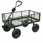 Sodo vežimėlis su tinklu DEDRA N1011, 96x50x80cm