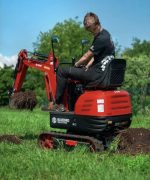 Benzininis mini ekskavatorius Blue Bird MEX 600, 306cm³ - Image 2