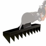 Mini ekskavatoriaus grėblys BLUE BIRD 32180