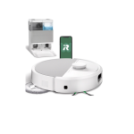 iRobot Roomba Plus 505 Combo Plaunantis dulkių siurblys + AutoWash™ stotelė (Baltas)