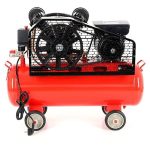 Tepalinis diržinis oro kompresorius 50L 2,8kW / 8bar, 2 stūmokliai 220V – Kraft&Dele KD403 - Image 8