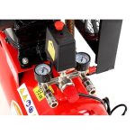 Tepalinis diržinis oro kompresorius 50L 2,8kW / 8bar, 2 stūmokliai 220V – Kraft&Dele KD403 - Image 13