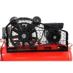 Tepalinis diržinis oro kompresorius 50L 2,8kW / 8bar, 2 stūmokliai 220V – Kraft&Dele KD403 - Image 14