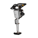 Vibrokoja PROFI mod. LVS30-GX (su Honda varikliu)