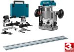 MAKITA DRT50ZJX9 AKUMULIATORINIS FREZERIS (18V Li-ion be akumuliatorių ir kroviklio)