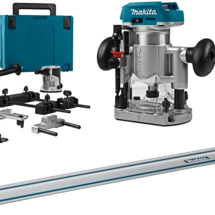 MAKITA DRT50ZJX9 AKUMULIATORINIS FREZERIS (18V Li-ion be akumuliatorių ir kroviklio)