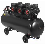 Betepalinis oro kompresorius 200L KD4084 – 3x2200W, 750 l/min - Image 5