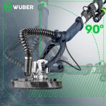 WUBER W26601 gipso šlifuoklis „žirafa“ 710W su LED, dulkių nusiurbimu ir reguliuojamu greičiu - Image 3