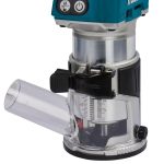 Makita DRT50Z akumuliatorinis frezeris (18V Li-ion be akumuliatorių ir kroviklio)