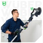 WUBER W26601 gipso šlifuoklis „žirafa“ 710W su LED, dulkių nusiurbimu ir reguliuojamu greičiu - Image 15