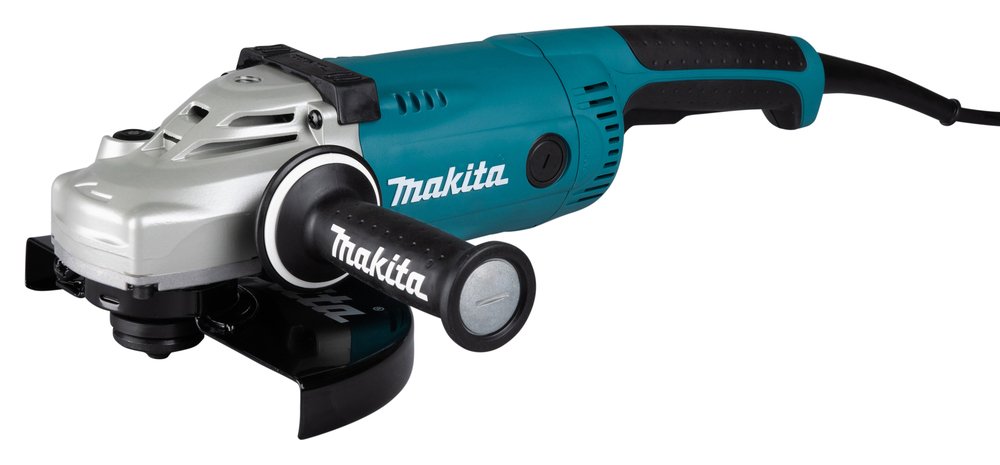 284 Makita GA9020SF02 Kampinis šlifuoklis su superflanšu ir antivibracine rankena 2200W - Image 1