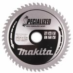 Makita 150x20x60t Tct pjūklo diskas įvairiaspalvis, B-47189