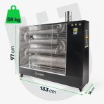 Dyzelinis infraraudonųjų spindulių šildytuvas 16 kW WUBER W16028 - Image 4