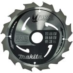 Makita 190X2X30mm 15° T12 T.C.T. pjūklas M-FORCE B-31974