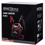 4in1 Daugiafunkcinis paleidėjas – Kompresorius, PowerBank, LED Kraftdele KD5346 - Image 8
