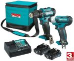 Makita CLX224A Įrankių rinkinys 12V 2x2,0Ah