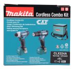 Makita CLX224A Įrankių rinkinys 12V 2x2,0Ah - Image 2