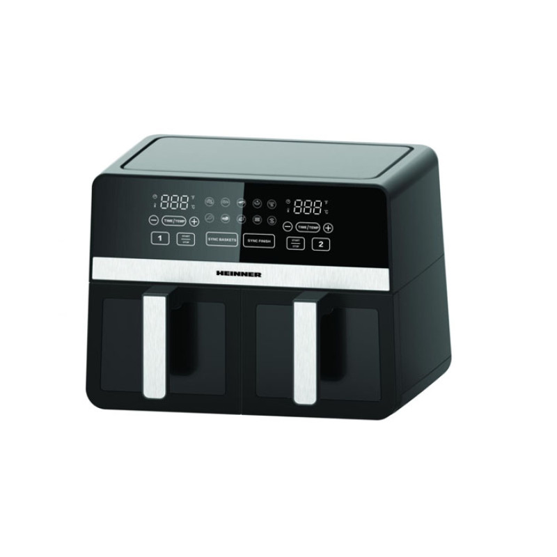 HAF-K10DB24BK_0002_Layer-20-800x800 Karšto oro gruzdintuvė 2400W, 9.5L HAF-K10DB24BK HEINNER - Image 1