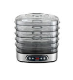 Vaisių ir daržovių džiovintuvas 320–380 W, 18,5 l HFD-K380SSBK HEINNER - Image 3