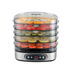 Vaisių ir daržovių džiovintuvas 320–380 W, 18,5 l HFD-K380SSBK HEINNER