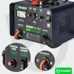 Akumuliatorių kroviklis 16A 12V/24V WUBER W14001 - Image 4