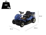 Aukštos žolės traktoriukas ISEKI SRA 800A 2WD - Image 2