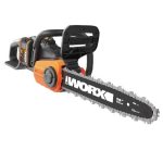 Worx WG384E Akumuliatorinis grandininis pjūklas 35cm, su 2x2,0Ah 20V