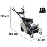 Žoliapjovė su mulčiavimo funkcija BullMach FALX 400 L