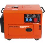 Dyzelinis trifazis elektros generatorius 7 kW, 230V/380V + ATS KRAFT&DELE KD3241