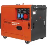 Dyzelinis trifazis elektros generatorius 7 kW, 230V/380V + ATS KRAFT&DELE KD3241 - Image 2