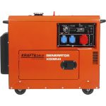 Dyzelinis trifazis elektros generatorius 7 kW, 230V/380V + ATS KRAFT&DELE KD3241 - Image 3