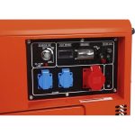Dyzelinis trifazis elektros generatorius 7 kW, 230V/380V + ATS KRAFT&DELE KD3241 - Image 5
