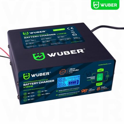 Mikroprocesorinis automobilio akumuliatoriaus įkroviklis 10 A 6-150 Ah 2-24 V WUBER W14018