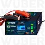 Mikroprocesorinis automobilio akumuliatoriaus įkroviklis 10 A 6-150 Ah 2-24 V WUBER W14018 - Image 2