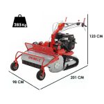 Žoliapjovė su mulčiavimo funkcija GeoTech-Pro GFM 860 L-E
